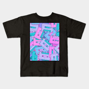 Cassette_Tapes_2 Kids T-Shirt